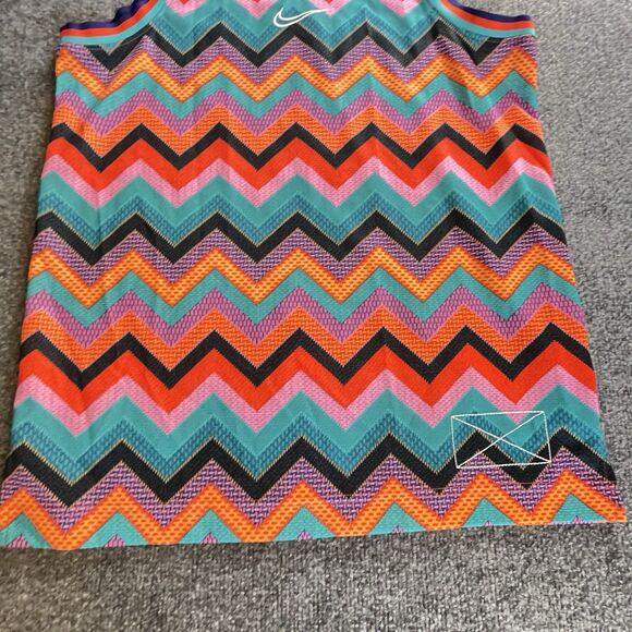 Nike Tank Top HOOPXFLY Basketball Jersey Mens Medium Dri-FIT CD0417 891 Med - Picture 4 of 10